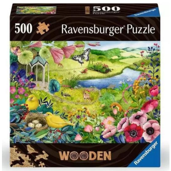 Puzzle drewniane 500 Dziki ogród